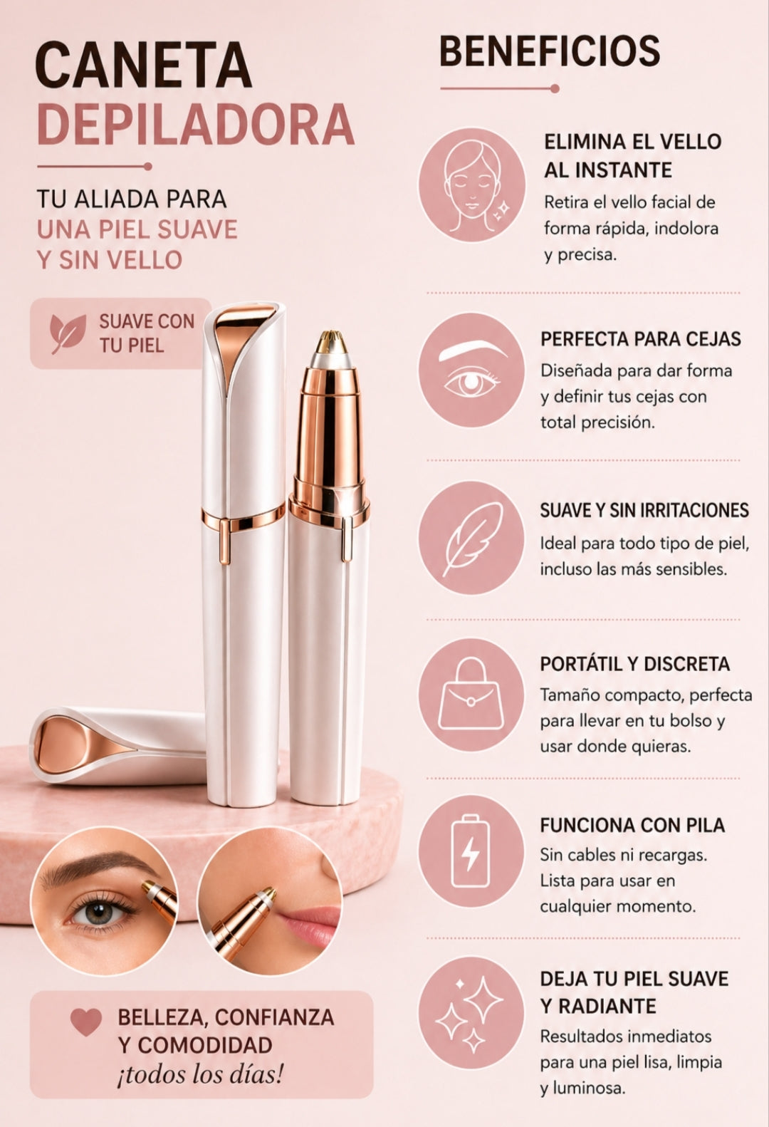 CejasPerfectas 2Min- Depilación Rápida y Sin Dolor